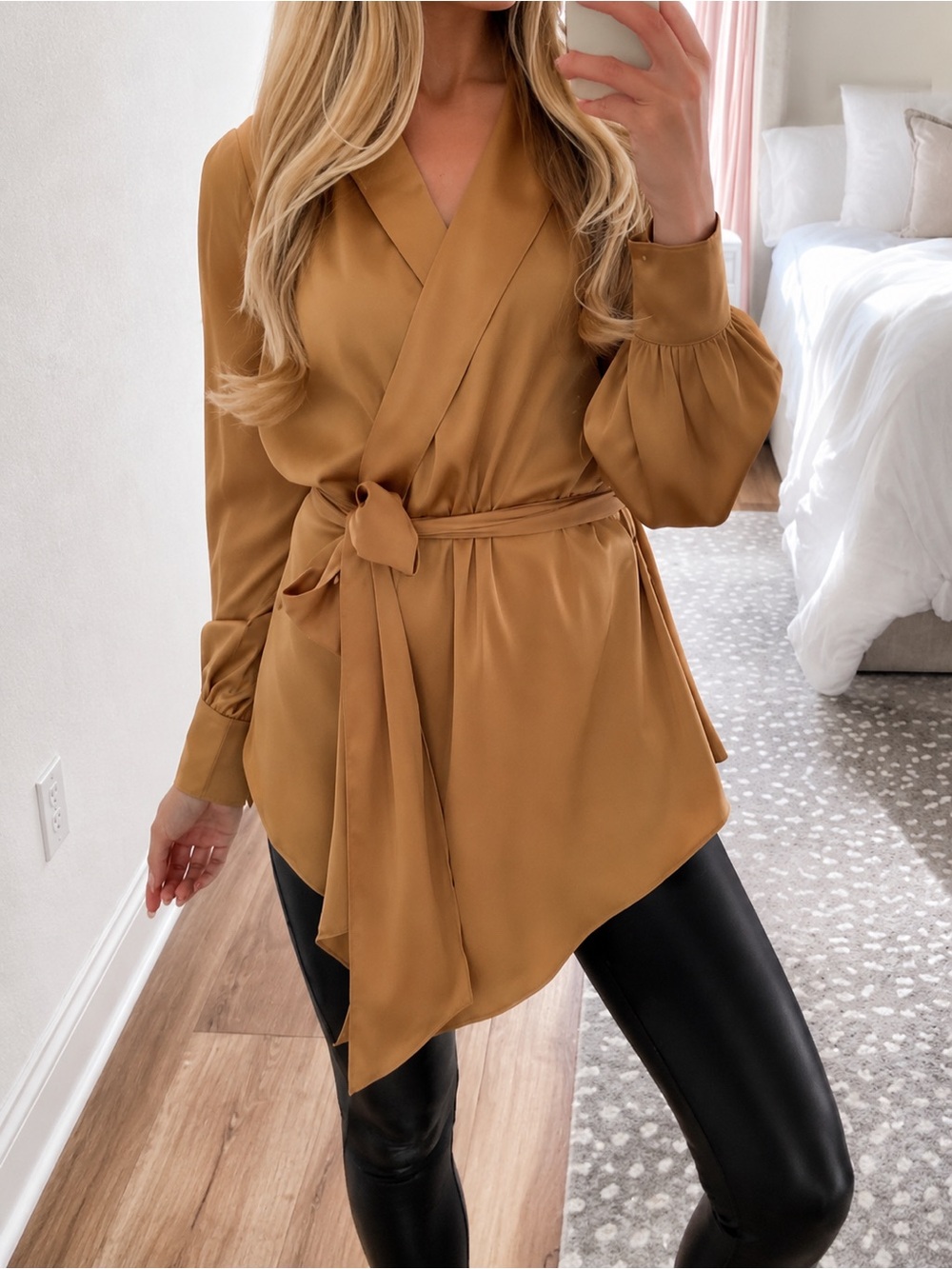 VICI wrap blouse size small